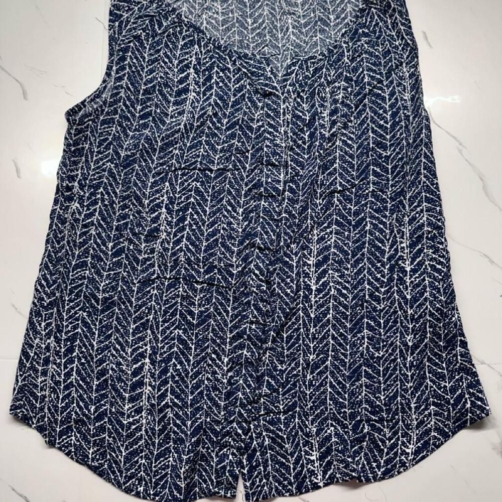 Anne-carson Women's Blue and Navy Blouse